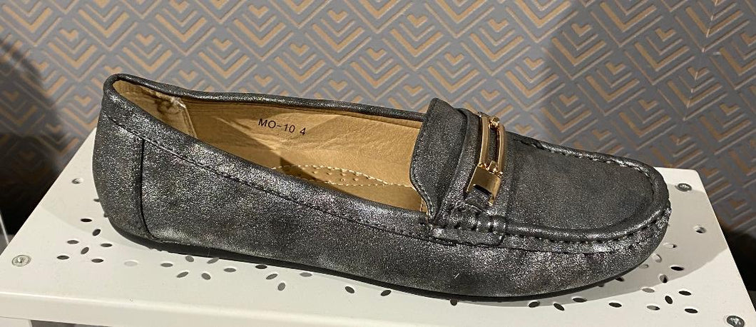 Grey Slip-on Shoe