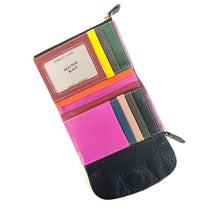 Load image into Gallery viewer, Black Tree Of Life Leather Purse
