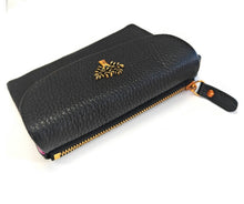 Load image into Gallery viewer, Black Tree Of Life Leather Purse
