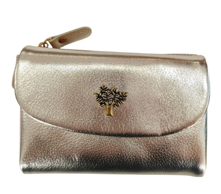 Tree Of Life Leather Purse