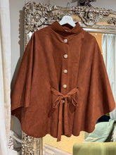 Load image into Gallery viewer, Suedette Cape
